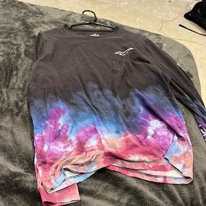 Black,purple,blue Hollister long sleeve